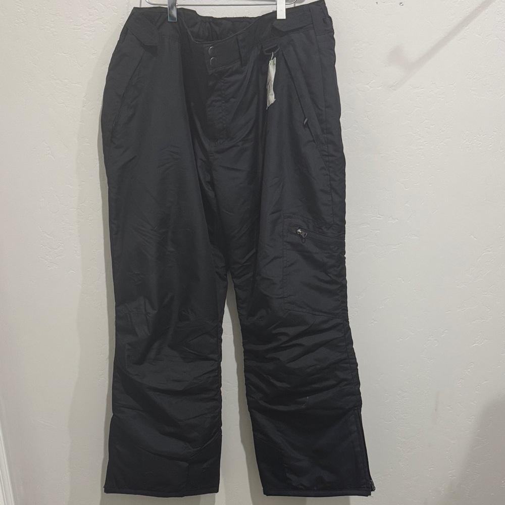 Men's Black Snow Pants